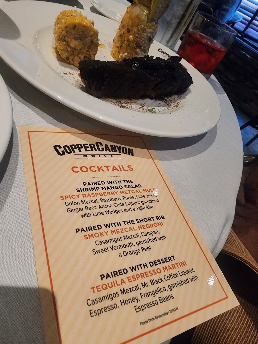 Copper Canyon Grill Menu - Image 6